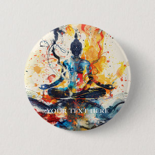 Personalisierte benutzerdefinierte Foto- und Texte Button