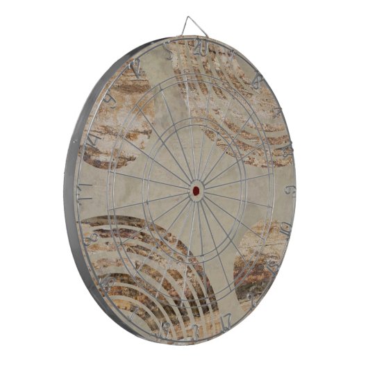 Personalisierte benutzerdefinierte Foto- und Texte Dartscheibe (Vorderseite Links)