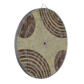 Personalisierte benutzerdefinierte Foto- und Texte Dartscheibe (Vorderseite Links)