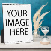 Personalisierte benutzerdefinierte Foto- und Texte Fotoplatte (Seite)