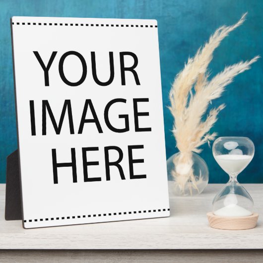 Personalisierte benutzerdefinierte Foto- und Texte Fotoplatte (Seite)