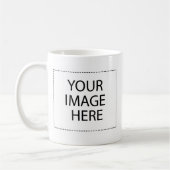 Personalisierte benutzerdefinierte Foto- und Texte Kaffeetasse (Links)