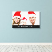 Personalisierte benutzerdefinierte Foto- und Texte Leinwanddruck (Insitu (Holzboden))