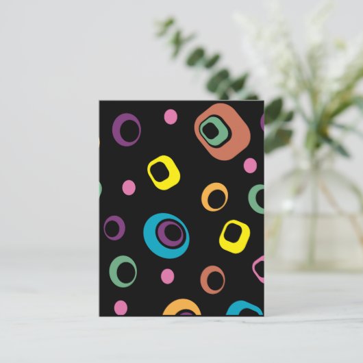 Personalisierte benutzerdefinierte Foto- und Texte Postkarte (Stehend Vorderseite)