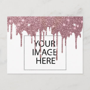 Personalisierte benutzerdefinierte Foto- und Texte Postkarte