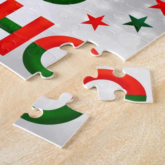 Personalisierte benutzerdefinierte Foto- und Texte Puzzle (Seite)