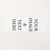 Personalisierte benutzerdefinierte Foto- und Texte Yogamatte (Vorderseite (Horizontal))