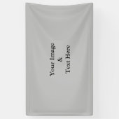 Personalisierte Benutzerdefinierte Foto- und Textf Banner (Vertikal)