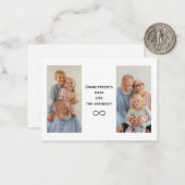 Personalisierte benutzerdefinierte Foto- und TextG Mitteilungskarte (Vorderseite/Rückseite Beispiel)