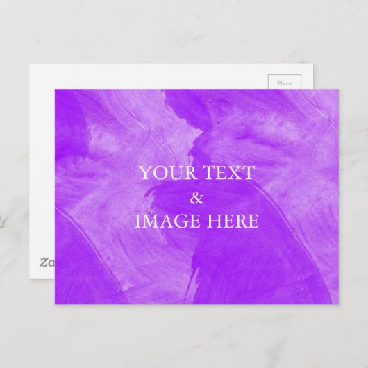 Personalisierte benutzerdefinierte Foto- und Textp Postkarte (Vorne/Hinten)