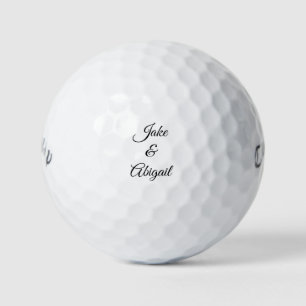 Personalisierte benutzerdefinierte Handschriftzusa Golfball