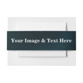 Personalisierte benutzerdefinierte Ihr eigenes Fot Einladungsbanderole (Vorderseite Beispiel)