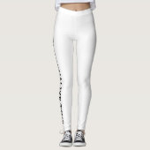 Personalisierte benutzerdefinierte Leggings (Vorderseite)