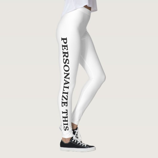 Personalisierte benutzerdefinierte Leggings (Rechts)