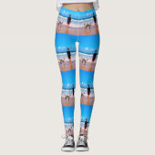 Personalisierte benutzerdefinierte Leggings für Ih (Vorderseite)