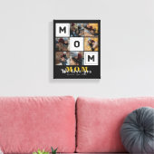 Personalisierte benutzerdefinierte Liebe Familieng Leinwanddruck (Insitu (Wohnzimmer))