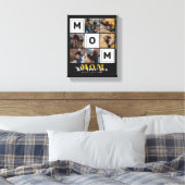 Personalisierte benutzerdefinierte Liebe Familieng Leinwanddruck (Insitu (Schlafzimmer))