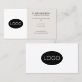 Personalisierte, benutzerdefinierte Logo-Visitenka Visitenkarte (Vorne/Hinten)