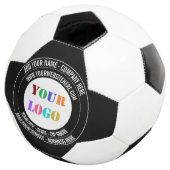 Personalisierte benutzerdefinierte Logos und Text- Fußball (Dreiviertel)