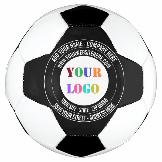 Personalisierte benutzerdefinierte Logos und Text- Fußball (Vorderseite)