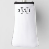 Personalisierte benutzerdefinierte Monogramm Golf Headcover (Rotieren 90)