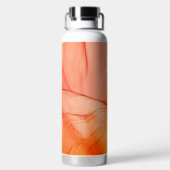 Personalisierte benutzerdefinierte Monogramm-Isoli Trinkflasche (Rückseite)