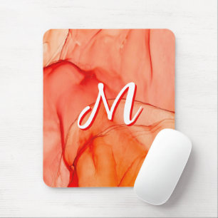 Personalisierte benutzerdefinierte Monogramm-Mausp Mousepad
