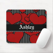 Personalisierte & benutzerdefinierte rote gothisch mousepad (Mit Mouse)