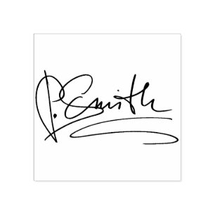 Personalisierte benutzerdefinierte Signatur Gummistempel