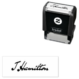 Personalisierte benutzerdefinierte Signatur Permastempel