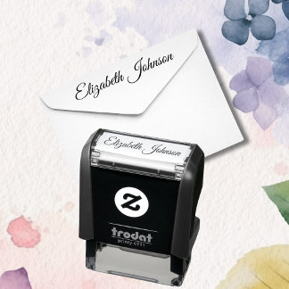 Personalisierte benutzerdefinierte Signatur Permastempel