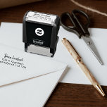 Personalisierte benutzerdefinierte Signaturadresse Permastempel<br><div class="desc">Leicht erstellen Sie eine personalisierte Unterschrift und adressieren Sie sich selbst bedruckte Gummi Briefmarke - ideal für geschäftliche oder private Zwecke - Briefmarke aus Ricaso. Erstellt in einem einfachen duo-Schriftart-Typ,  der sich perfekt ergänzt - Skriptsignatur-Schriftart.</div>
