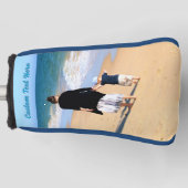 Personalisierte benutzerdefinierte Text- und Foto- Golf Headcover (Vorderseite)