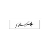 Personalisierte benutzerdefinierte Unterschrift Permastempel (Design)