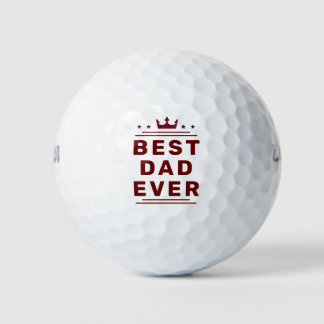 Personalisierte benutzerdefinierte Vater Vathers D Golfball
