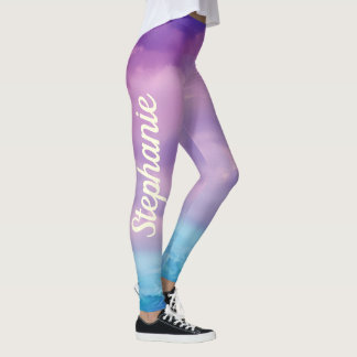 Personalisierte, benutzerdefinierte Wasserfarbe mi Leggings
