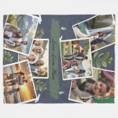 Personalisierte, benutzerspezifische Bilderliste Fleecedecke (Vorderseite (Horizontal))
