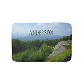 Personalisierte Bergwelt Shenandoah Park Badematte (Vorderseite)