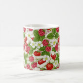 Personalisierte Berry & Pill Pattern Pharmacy-Tass Kaffeetasse (Mittel)