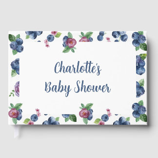 Personalisierte Berry Sweet Baby Shower Gästebuch