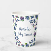 Personalisierte Berry Sweet Baby Shower Papiertass Pappbecher (Vorderseite)
