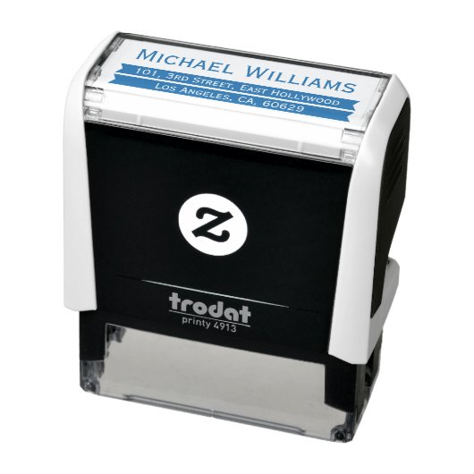 Personalisierte Berufliche Rücksendeadresse Permastempel (Produkt)