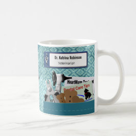 Personalisierte Berufliche tierärztliche Untersuch Kaffeetasse