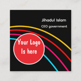 Personalisierte Berufliche Visitenkarte