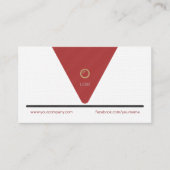 Personalisierte Berufliche Visitenkarte - maßgesch (Vorderseite)