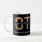 Personalisierte Berufstherapeutin OT-Geschenk Kaffeetasse (Links)