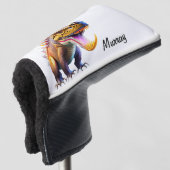 Personalisierte BesenGolf Putter Abdeckung Golf Headcover (3/4 Vorderseite)