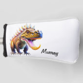 Personalisierte BesenGolf Putter Abdeckung Golf Headcover (Vorderseite)