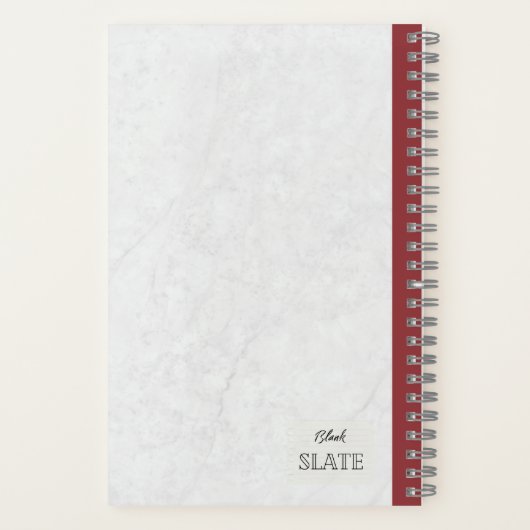 Personalisierte Besetzung der Schneeanlage Blume Notizblock (Rückseite)