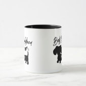 Personalisierte Best Dackel Mama Tasse (Zentrum)